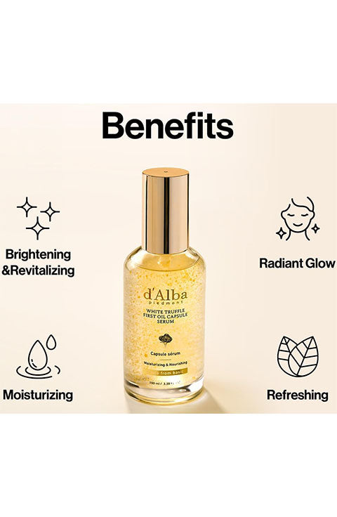 798536 d alba white truffle first oil capsule serum 100ml 3 38fl oz palace ...