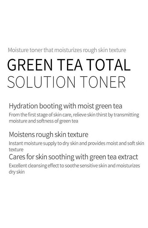 DEOPROCE Green Tea Total Solution Toner 260ml - Palace Beauty Galleria