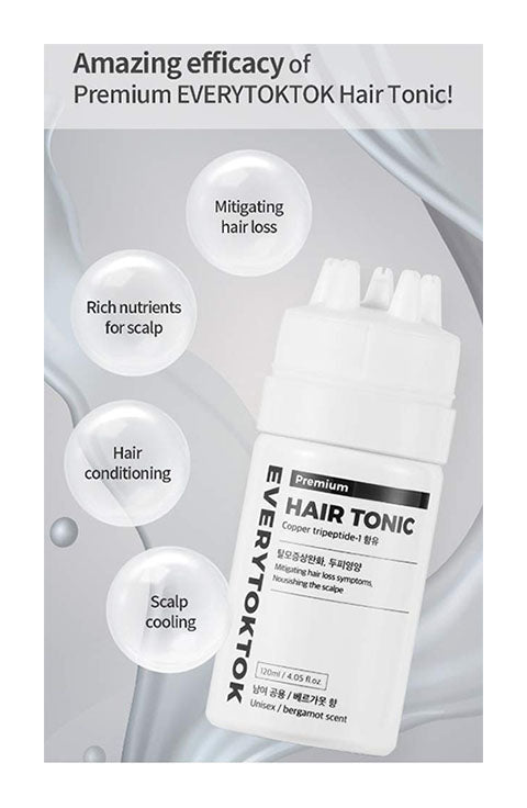 Everytoktok Hair Tonic for Hair Loss Symptoms 200ml - Palace Beauty Galleria