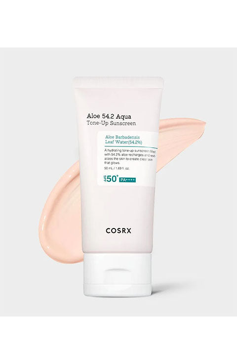 Cosrx Aloe 54.2 Aqua Tone-up Sunscreen SPF 50+ PA++++ - Palace Beauty Galleria