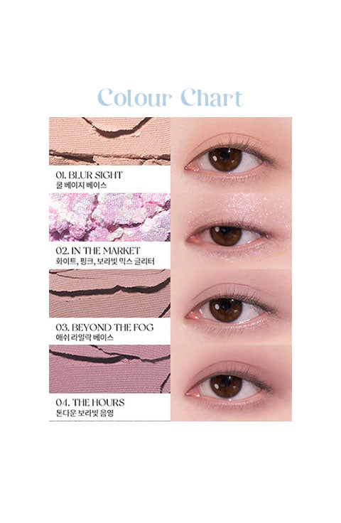 Rom&nd BETTER THAN PALETTE Dreamy #09 ( Lilac Garden) - Palace Beauty Galleria