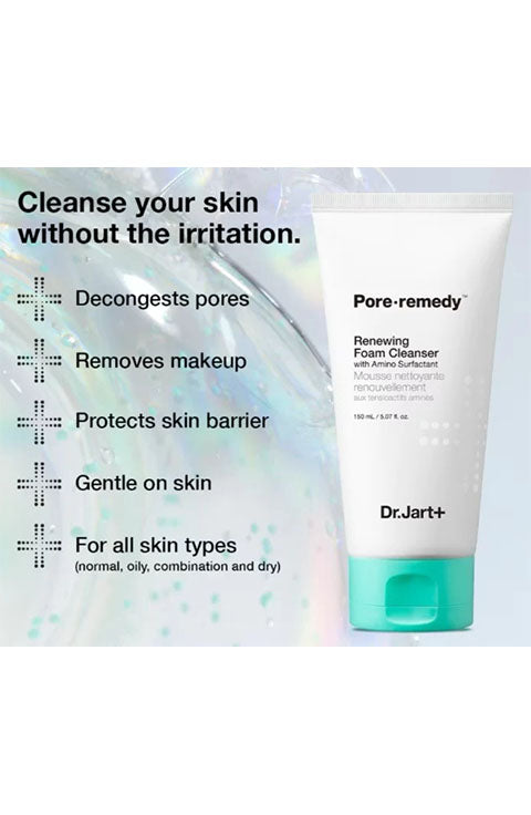 DR.JART+ Pore-remedy Renewing Foam Cleanser 150ml - Palace Beauty Galleria