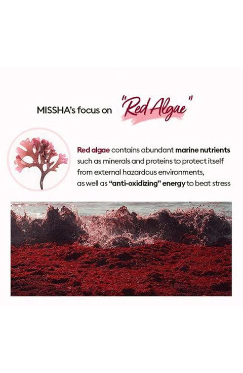 MISSHA Time Revolution Red Algae Revitalizing Cream 50Ml - Palace Beauty Galleria