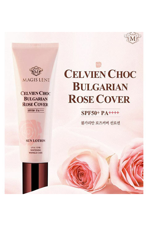 Magis Lene Celvien Choc Bulgarian Rose Cover SPF50+ PA++++ 50ml 1.69oz - Palace Beauty Galleria