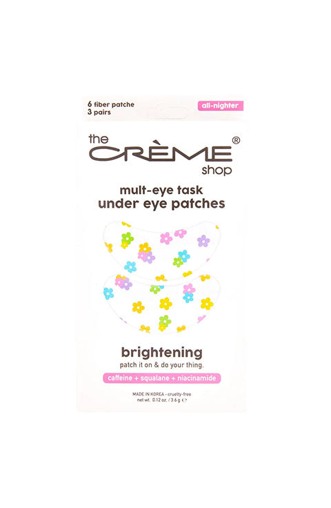 The Creme Shop  Mult-Eye Task Under Eye Patches - Brightening - All-Nighter (3 Pairs) - Palace Beauty Galleria