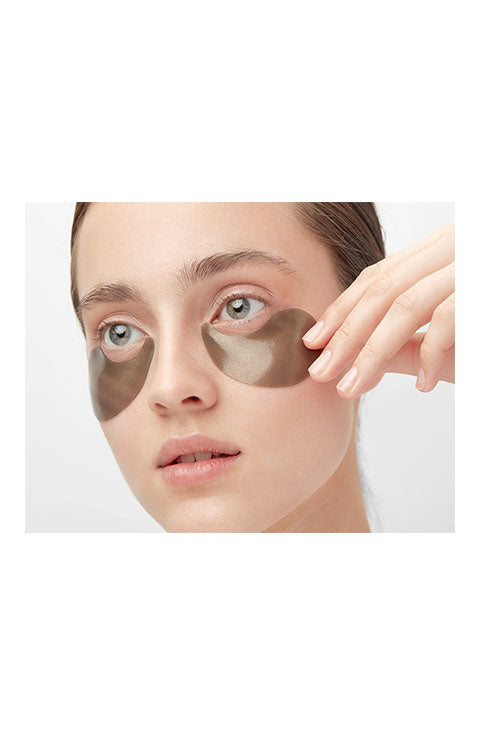 Petitfee Black Pearl & Gold Hydrogel Eye Patches 1Pair(2Pieces) - Palace Beauty Galleria
