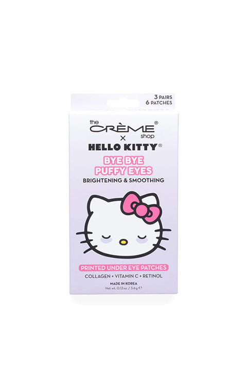 The Creme Shop x Hello Kitty ByeBye Puffy Eyes Brightening & Smoothing 3 Pairs - Palace Beauty Galleria