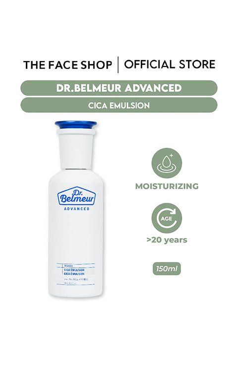 DR.BELMEUR Advanced Cica Emulsion - 150ml - Palace Beauty Galleria