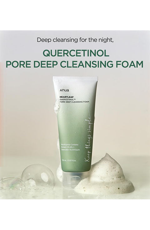 ANUA] Heartleaf Quercetinol Pore Deep Cleansing Foam 150ML