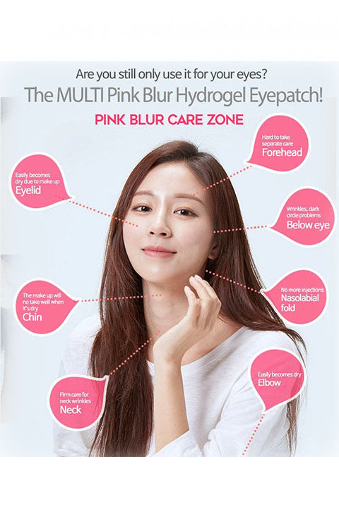 G9SKIN - Pink Blur Hydrogel Eye Patch 120pcs - Palace Beauty Galleria