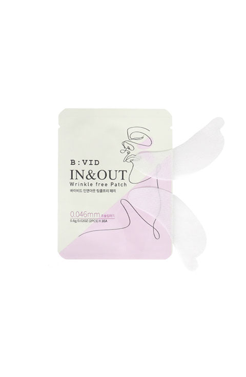 B:vid in&out wrinkle free patch 1Pcs, 1Box(10pcs) - Palace Beauty Galleria