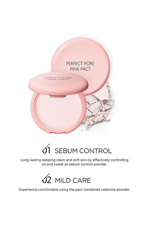 The Saem Saemmul Perfect Pore Pink Pact - Palace Beauty Galleria