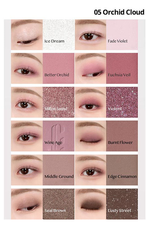 CLIO Pro Eye Palette Air - 5 Color - Palace Beauty Galleria