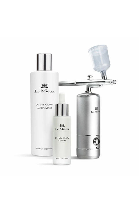 Le Mieux O2 Infuser / Oh My Glow Serum 30Ml  / Oh My Glow Activator 240Ml - Palace Beauty Galleria