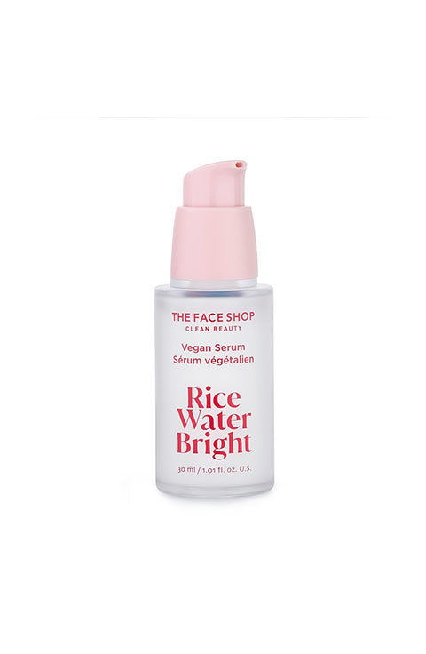 The Face Shop Rice Water Bright Vegan Serum 30Ml - Palace Beauty Galleria