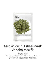 Abib Mild Acidic Ph Sheet Mask Jericho Rose Fit 1Sheet, 1Box(10Sheet) - Palace Beauty Galleria