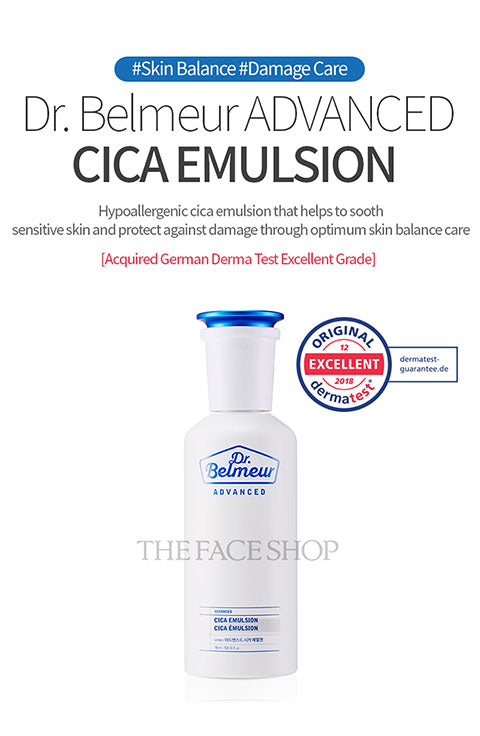 DR.BELMEUR Advanced Cica Emulsion - 150ml - Palace Beauty Galleria