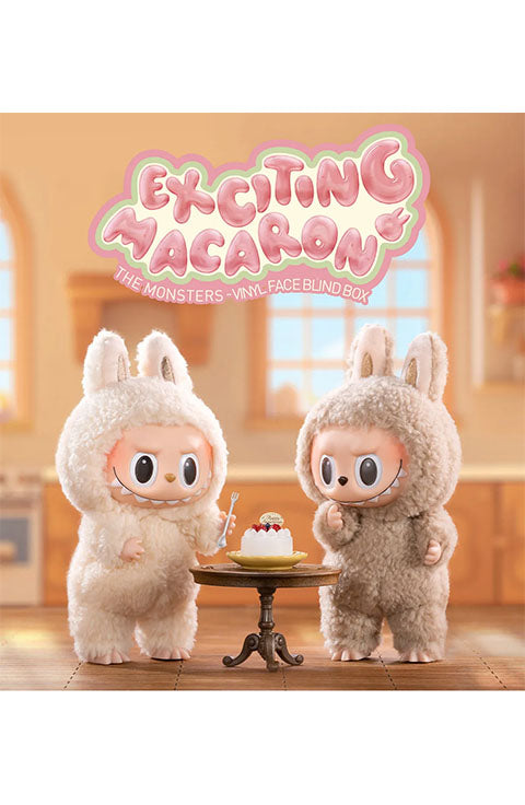 Pop Mart] The Monsters (Labubu) Exciting Macaron Vinyl Face Blind