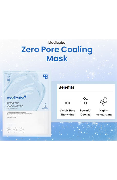 medicube - Zero Pore Cooling Mask 1Sheet - Palace Beauty Galleria