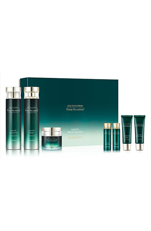 Isa Knox AGE FOCUS PRIME DOUBLE EFFECT SKINCARE 3Pcs Set - Palace Beauty Galleria