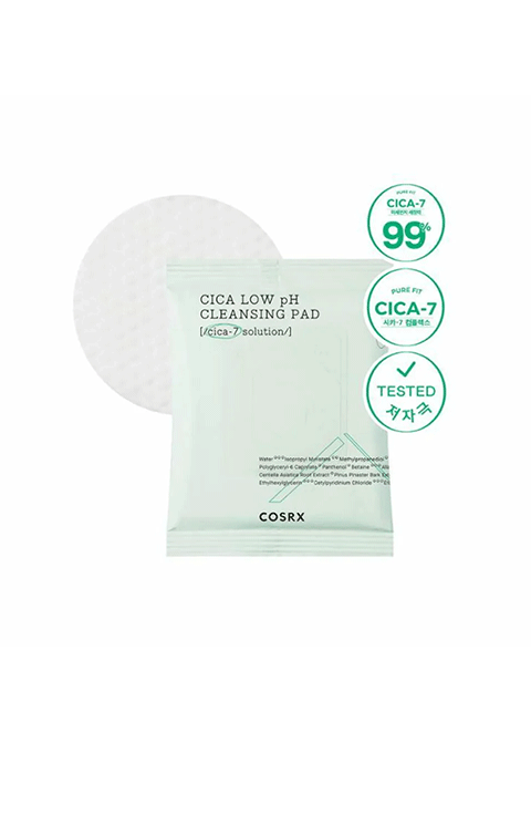 Cosrx cica low ph cleansing pad 30Pcs - Palace Beauty Galleria