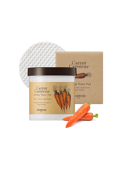 SKINFOOD Carrot Carotene Calming Water Pad - Palace Beauty Galleria