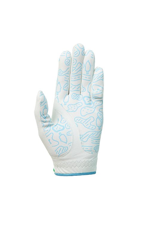 Par Tee Time Sky Blue Golf Glove