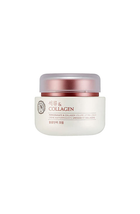 THE FACE SHOP - Pomegranate & Collagen Volume Lifting Cream 100ml - Palace Beauty Galleria