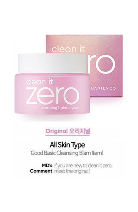 Banila Co. Celan It Zero Cleansing Balm - 4 Type - Palace Beauty Galleria