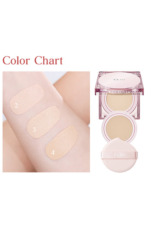 Clio Kill Cover Mesh Glow Cushion -2 Color - Palace Beauty Galleria