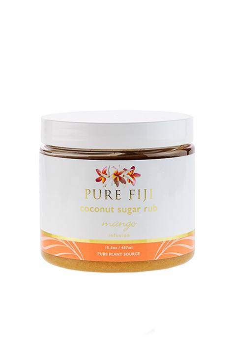 Pure Fiji Coconut Sugar Rub MANGO  457Ml - Palace Beauty Galleria