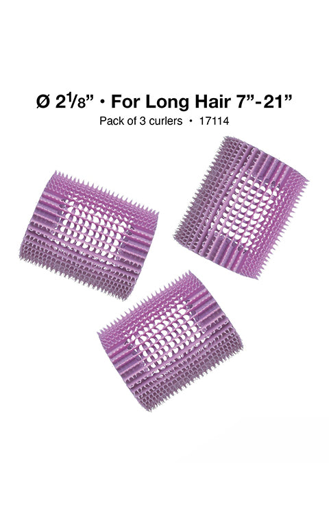 Olivia Garden Nite Curl Self-Gripping Curler For Setting While Sleeping (2 1/8" - 3 Count) - Palace Beauty Galleria