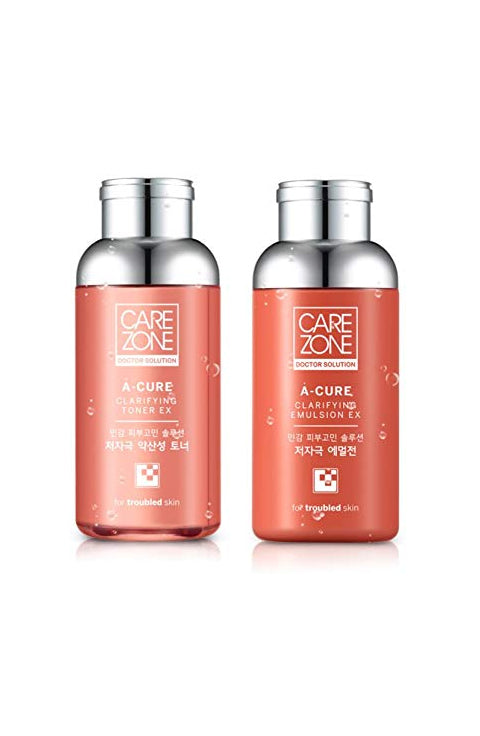 Carezone Doctor Solution A-Cure Clarifying Toner, Emulsion - Palace Beauty Galleria