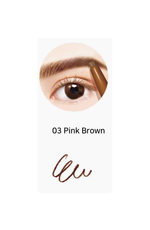 BCL Browlash EX Dual Pencil Brow 0.12g #02 Ash Brown, 03 pink Brown - Palace Beauty Galleria