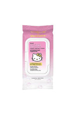 The Crème Shop x Hello Kitty 3-In-1 Complete Cleansing Towelettes 60pcs - Palace Beauty Galleria