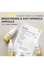 VARIHOPE 8 Days Pure Anti-Aging Vitamin C Face Ampoule Serum Expert 1box(3pcs)+ Free Gift (Mask Sheet) - Palace Beauty Galleria
