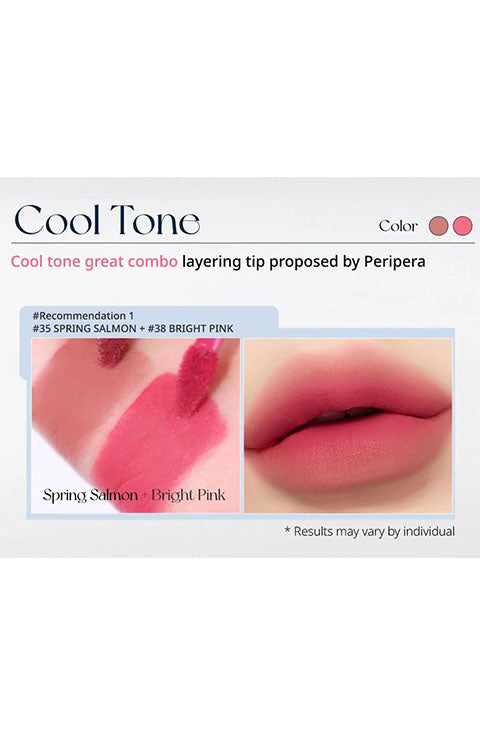 Peripera - Ink The Velvet New Color Weather - #35, #36, #37, #38,#39 - Palace Beauty Galleria