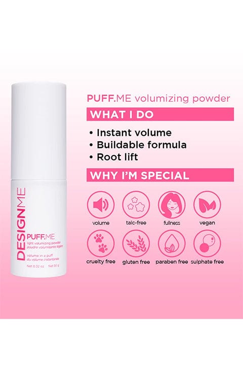 DESIGNME PUFF.ME Light Volumizing Powder, Volumizing Powder (0.32Oz) - Palace Beauty Galleria