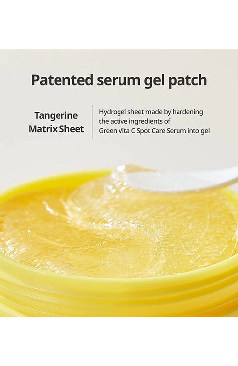 Goodal Green Tangerine Vitamin C Moisturizing Eye Patch 60Patch - Palace Beauty Galleria
