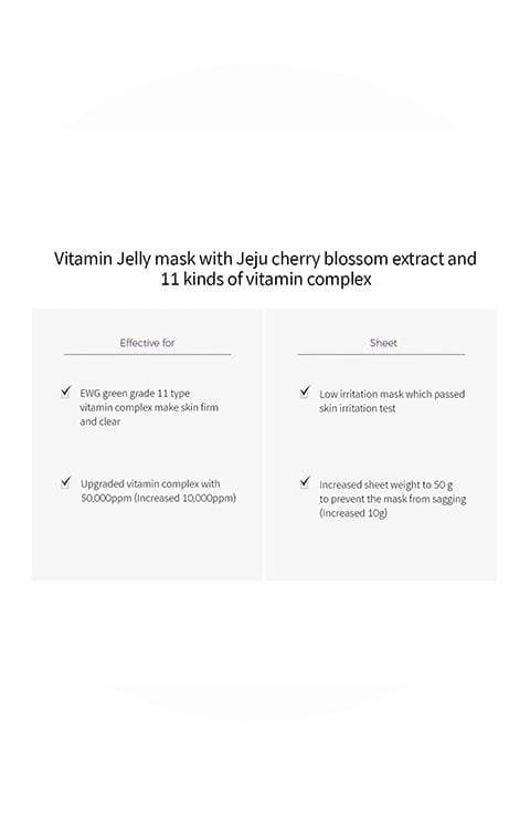 Banobagi Vita Genic Jelly Mask Vitalizing 1Pcs,10Pcs - Palace Beauty Galleria