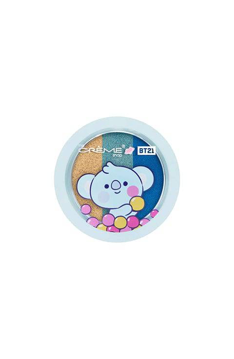 The Crème Shop | BT21 BABY: Eyeshadow Trio Complete- 7item - Palace Beauty Galleria