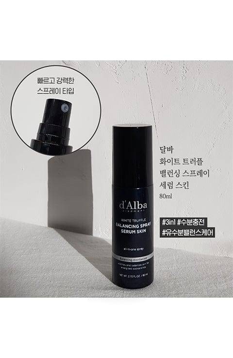 d'Alba - White Truffle Balancing Spray Serum Skin - 80ml - Palace Beauty Galleria