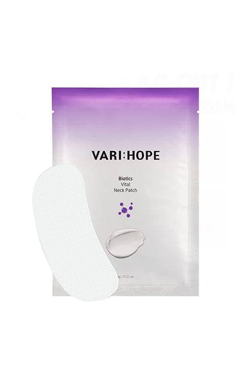 VARIHOPE Biotics Vital Neck Wrinkle Patch  1pcs, 1Box (5pcs) - Palace Beauty Galleria