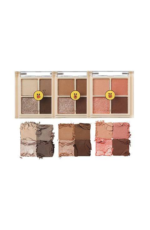 rom&nd LINE Friends Better Than Eyes Mini (3 Types) - Palace Beauty Galleria