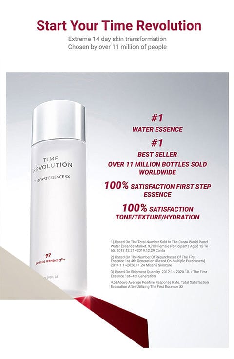 MISSHA Time Revolution The First Treatment Essence 5X 150ml - Palace Beauty Galleria