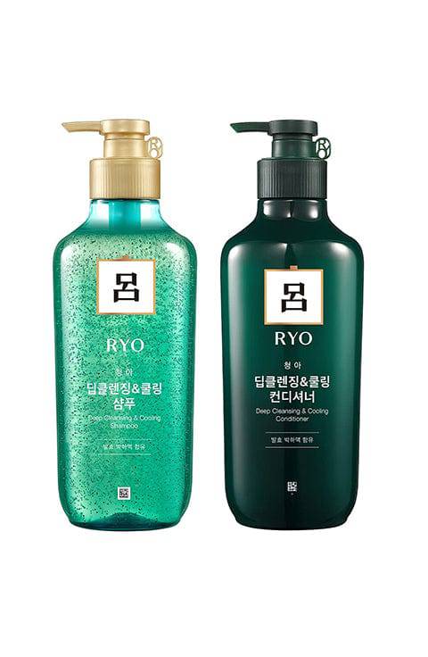 RYO Scalp Deep Cleansing & Cooling Shampoo, Consition 550Ml - Palace Beauty Galleria