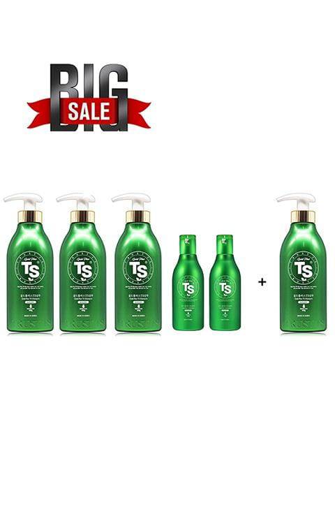 TS NEW Gold Premium Shampoo Set  + Free Shampoo - Palace Beauty Galleria
