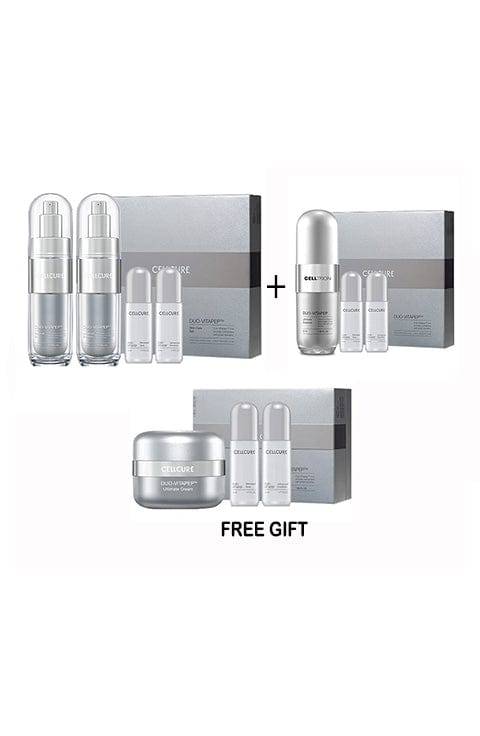 Cellcure duo-vitapep Skin Care Set + ultimate essence special set + Free Gift Ultimate Cream($210)Set - Palace Beauty Galleria