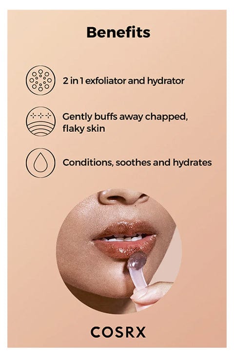 COSRX - Full Fit Honey Sugar Lip Scrub- 20G - Palace Beauty Galleria