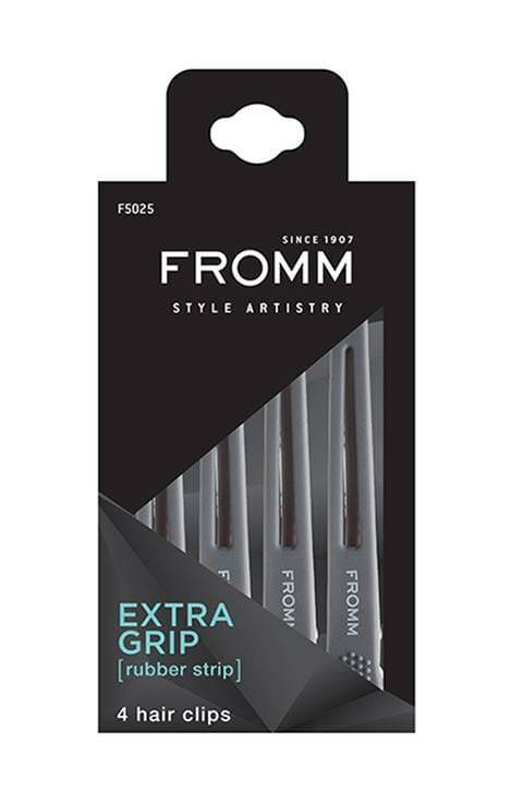 Fromm Style Artistry Rubberized Grip Clips, 4 Pack - Palace Beauty Galleria